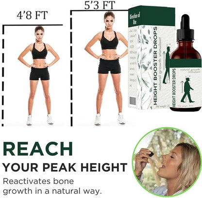 Height Booster Drops 30ml 👉 Buy 1 Get 1 Free 🎁